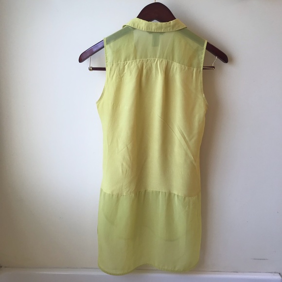 H&M Yellow Sleeveless Tunic - Picture 3 of 5
